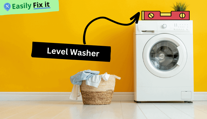 Level Legs of Washer